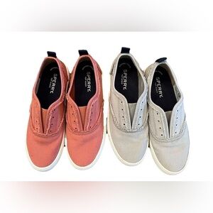 Sperry Shoes Womens Top Sider Size 5 Lot Flats Memory Foam STS84835